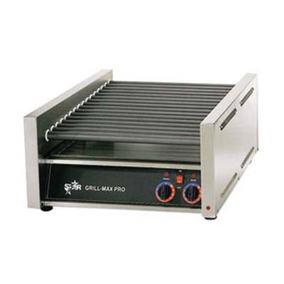 Star 24" W Grill-Max Pro Duratec 45 Hot Dog Roller Grill (45SC) - Stainless Steel