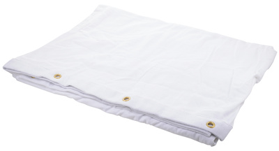 Stairville Curtain 300g/m² 6.0x4.0m Wh