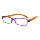 I NEED YOU Lesebrille Hangover / +2.00 Dioptrien/Lila-Orange, 1er Pack