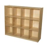Wood Designs Back Pack Storage Wood in Brown/White | 49 H x 58 W x 15 D in | Wayfair WD990312