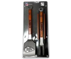 Kansas City Chiefs 3-Piece Grill Accessories Set