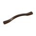 Hickory Hardware Euro-Contemporary Kitchen Cabinet Handles, Solid Core Drawer Pulls for Cabinet Doors, 4" Metal in Brown | 0.56 W in | Wayfair
