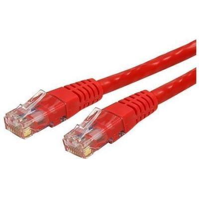 Startech Cat6 Red Molded RJ45 UTP Gigabit Patch Cable, 100'