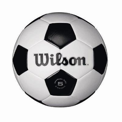Wilson Traditional Black/White Soccer Ball, Size 5