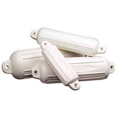 5" x 22" Attwood SoftSide Oval Mooring Fender, White