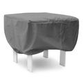 KoverRoos Weathermax™ Ottoman/Small Table Cover, Polyester in Gray | 16 H x 26 W x 26 D in | Outdoor Cover | Wayfair 86650