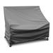 KoverRoos Weathermax™ Bench/Glider Cover, Polyester in Gray/White | 36 H x 96 W x 25 D in | Outdoor Cover | Wayfair 84207