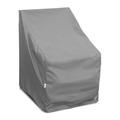 KoverRoos Weathermax™ High Back Chair Cover, Polyester in Gray/White | 36 H x 29 W x 31 D in | Outdoor Cover | Wayfair 82250