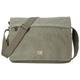 Troop London TRP0241 Classic Canvas Messenger Bag Khaki