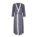 Radiance Dresssing Gown (Maternity & Breastfeeding) in Dove Grey (Medium (UK 10-12))