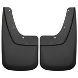 Husky by RealTruck Custom Mud Guards Rear Mud Guards Black Compatible with 12-18 GMC Sierra 1500 19 GMC Sierra 1500 Limited 15-19 GMC Sierra 2500 HD 15-19 GMC Sierra 3500 HD Single Rear Wheels