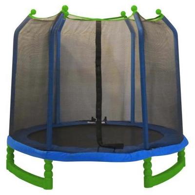 Upper Bounce 7-ft. Indoor / Outdoor Classic Trampoline and Enclosure Set
