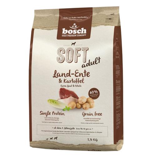 2,5kg Soft Land-Ente & Kartoffel bosch HPC Soft Hundefutter trocken