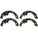 1967-1981 Chevrolet Camaro Rear Brake Shoe Set - Wagner