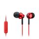 Sony MDR-EX110APR In-Ear-Kopfhörer rot