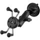 Ram Twist Lock Suction Cup Mount with Universal X-Grip Cell Phone holder