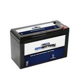 Zipp Battery 12V (12 Volts) 9.1Ah 110w Sealed Lead Acid (SLA) Battery - T2 Terminals By Zipp Battery