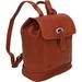 Piel Large Oval Loop Backpack - Saddle