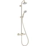 Hansgrohe Croma Complete Shower System w/ Quick Clean, Silicone in Gray | 6.25 W in | Wayfair 27169821