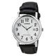Lorus Klassik Herren-Uhr mit Palladiumauflage und Lederband RG835CX9
