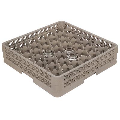 Vollrath TR13M Traex® Rack Max Full-Size Beige 42-Compartment 2 1/16" Glass Rack