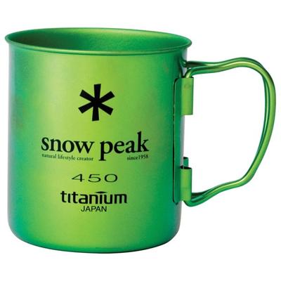 Snow Peak - Titanium Single Cup - Tasse Gr 450 ml grün Image