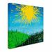 Trademark Fine Art "Sun Valley" by Roderick Stevens Graphic Art on Wrapped Canvas Canvas | 14 H x 14 W x 2 D in | Wayfair RS914-C1414GG