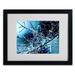 Trademark Fine Art 'Blue Rhapsody' Framed Photographic Print on Canvas Canvas | 11 H x 14 W x 0.5 D in | Wayfair BC0083-B1114MF