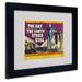 Trademark Fine Art 'Apple 'Day Earth Stood Still' Framed Vintage Advertisement on Canvas Canvas | 11 H x 14 W x 0.5 D in | Wayfair ALI0228-B1114MF