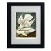 Trademark Fine Art "Iceland or Jer Falcon" Framed Print on Canvas Canvas | 14 H x 11 W x 0.5 D in | Wayfair BL01278-B1114MF