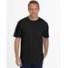 Blair John Blair Everyday Jersey Knit Short-Sleeve Two-Pocket Tee - Black - 5XL