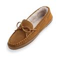 Blair John Blair Suede Moccasin Slippers - Tan - 13 - Womens