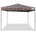 Caravan Canopy V-Pro Series 10 Ft. W x 10 Ft. D Steel Pop-Up Canopy Metal/Steel/Soft-top in Gray/White | 110 H x 120 W x 120 D in | Wayfair