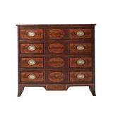 Theodore Alexander Essential 4 Drawer Accent Chest Wood in Brown/Red | 36 H x 40 W x 18 D in | Wayfair 6005-200