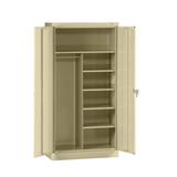 Tennsco Corp. Standard 72"H x 36"W x 18"D 2 Door Storage Cabinet in Brown | 72 H x 36 W x 18 D in | Wayfair 7214-214