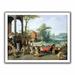 ArtWall 'A Satire of the Folly of Tulip Mania' by Pieter Bruegel Painting Print on Rolled Canvas in White | 36 H x 48 W x 0.1 D in | Wayfair