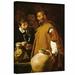 ArtWall 'Waterseller of Seville' by Diego Velazquez Painting Print on Wrapped Canvas in White | 48 H x 36 W x 2 D in | Wayfair