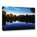 ArtWall 'Lake View' by John Black Photographic Print on Wrapped Canvas in White | 24 H x 36 W x 2 D in | Wayfair Oce036-24x36-w