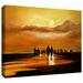 ArtWall Siesta Key Painting by Lindsey Janich - Wrapped Canvas Photograph Print Canvas in White | 36 H x 48 W x 2 D in | Wayfair 0jan043-36x48-w