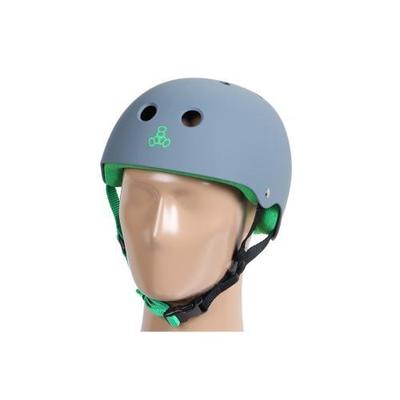Triple Eight Brainsaver Multi-Impact Helmet w/ Sweatsaver Liner Skateboard Helmet - Carbon Rubber