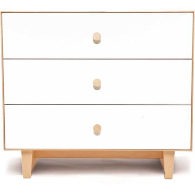 Oeuf 3 Drawer Dresser - Rhea - Birch/White