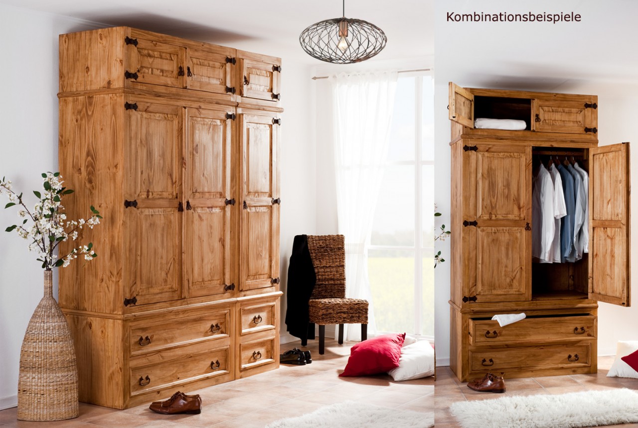 Kleiderschrank anbaubar - 2 Türen Image