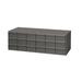 Durham Manufacturing Prime Cold 18-Drawer Small Parts Organizer Metal in Gray | 12.875 H x 33.75 W x 17.25 D in | Wayfair 032-95