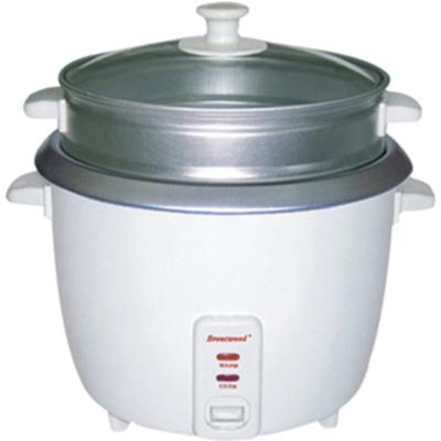 Brentwood TS-700S 4 Cup Rice Cooker and Steamer - White