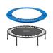 Machrus Upper Bounce Spring Pad Safety Cover - For Foldable Round Mini Rebounder Trampolines, Steel in Blue | 0.5 H x 44 W x 44 D in | Wayfair