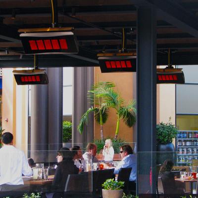 Patio Heater | Bromic Heating BH0110003 Platinum Smart-Heat 500 Series Natural Gas Outdoor - 39,800 BTU