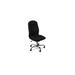 Balt BLT34731 Olympus Big & Tall Chair Black Back/Seat Chrome Base, Black