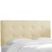 Skyline Furniture Chambers Panel Headboard Upholstered/Polyester in Black | 51 H x 56 W x 4 D in | Wayfair 791FCHMCHL