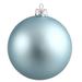 Vickerman 35129 - 6" Baby Blue Matte Ball Christmas Tree Ornament (4 pack) (N591532DMV)