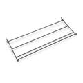 Triton Products 1-Tier 3 Pair Shoe Rack Metal in Gray | 2 H x 31 W x 13.25 D in | Wayfair 1765